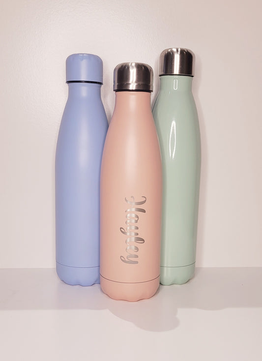 Engraved Personalised Double Wall Drink Flask.