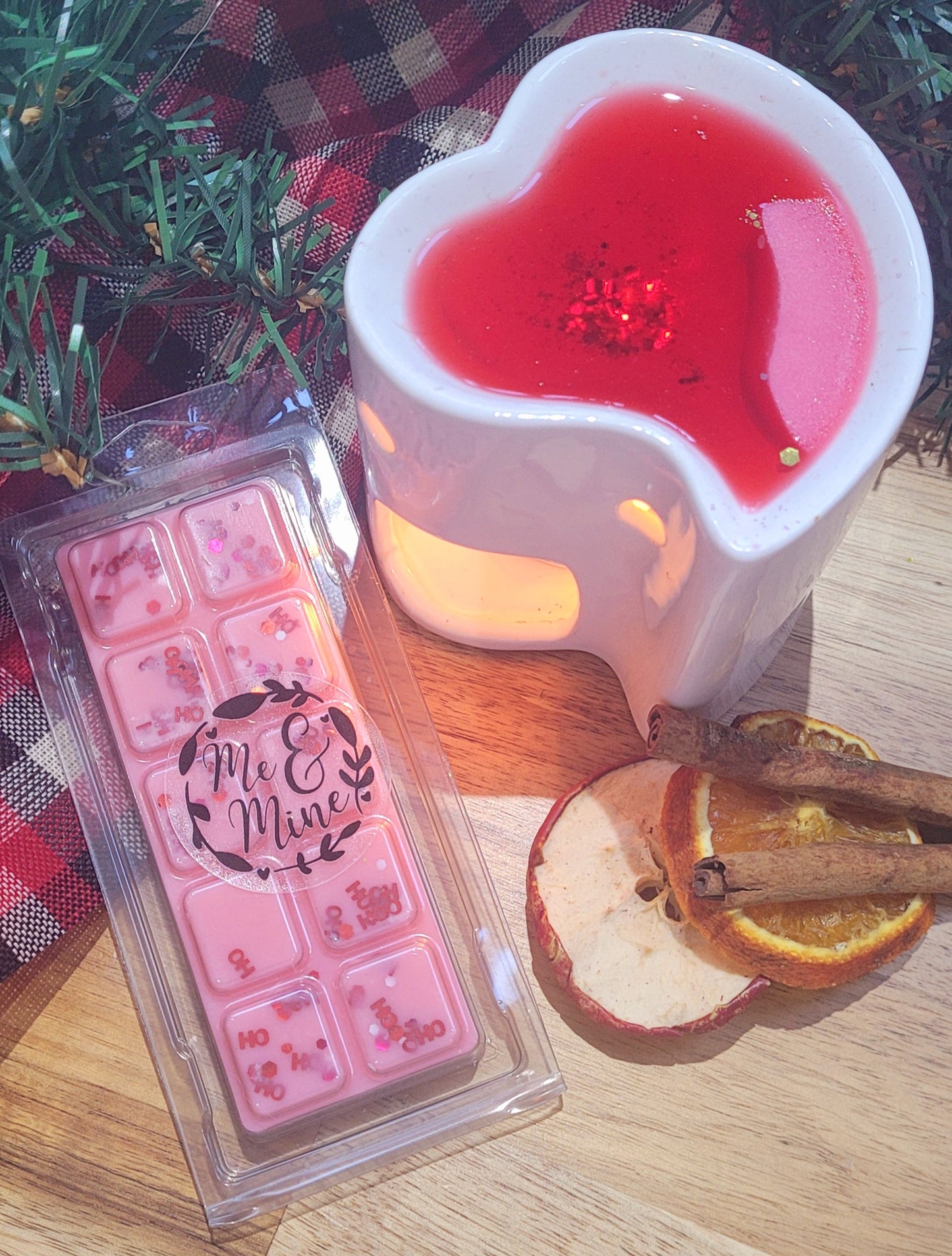Cranberry & Orange Wax Melt Snapbar