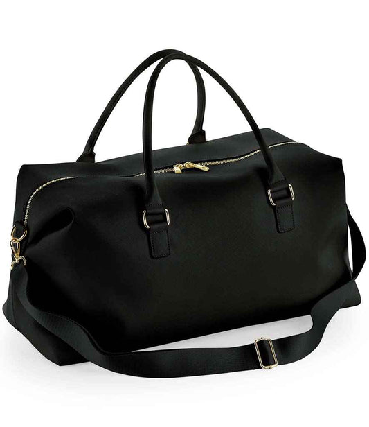 Leather Look Weekender Bag