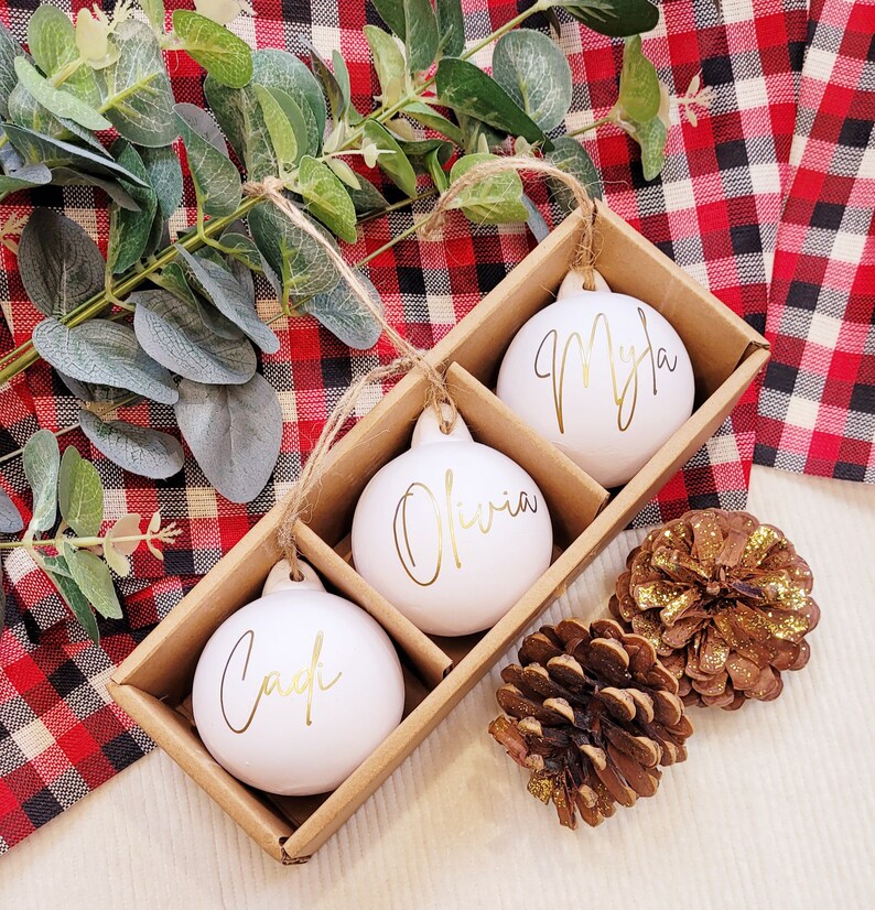 Personalised Ceramic Bauble