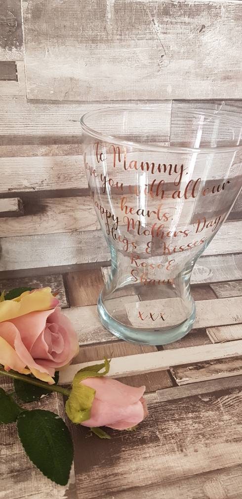Personalised Vase