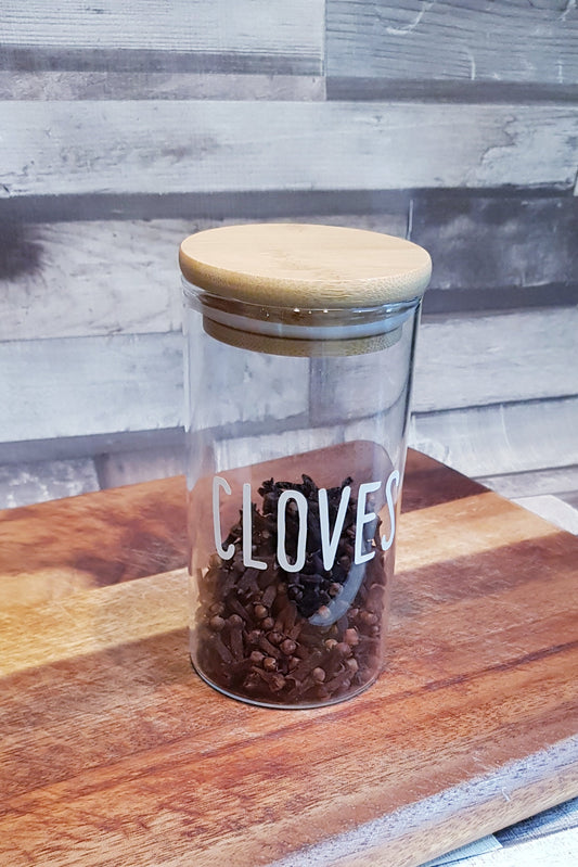 Bamboo Lid Jar