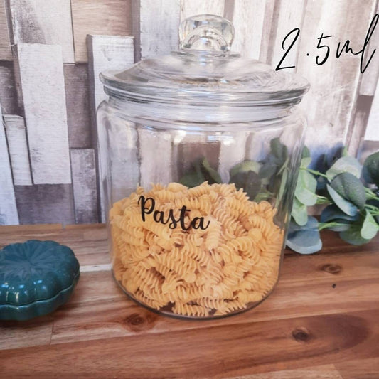 Glass Jars with Glass Lid