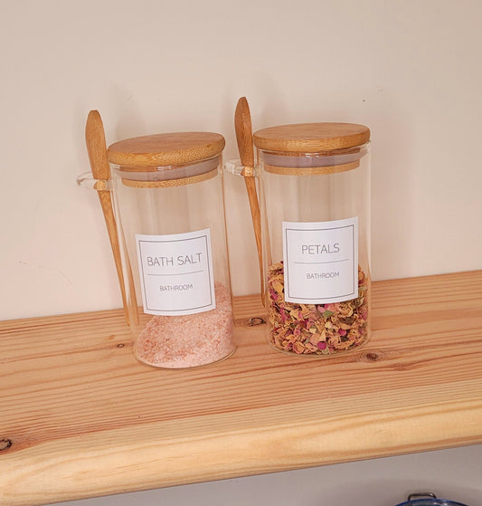 Minimalistic Jar with Spoon