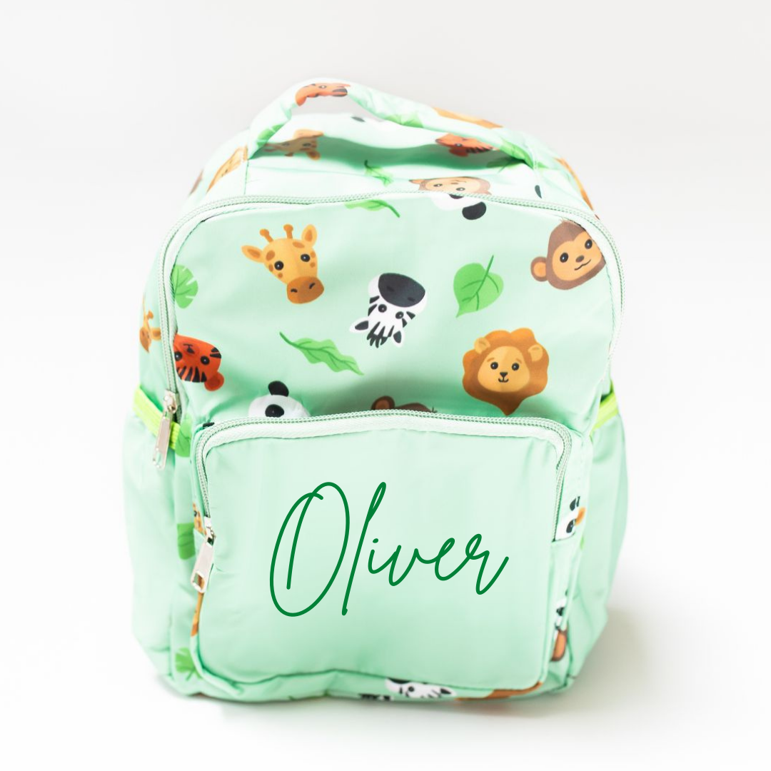 Zoo Print Backpack