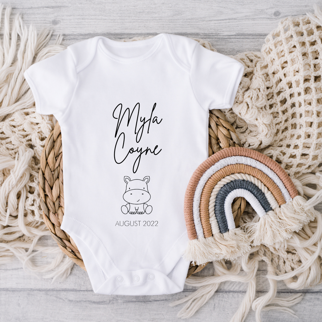 Personalised Baby Grow