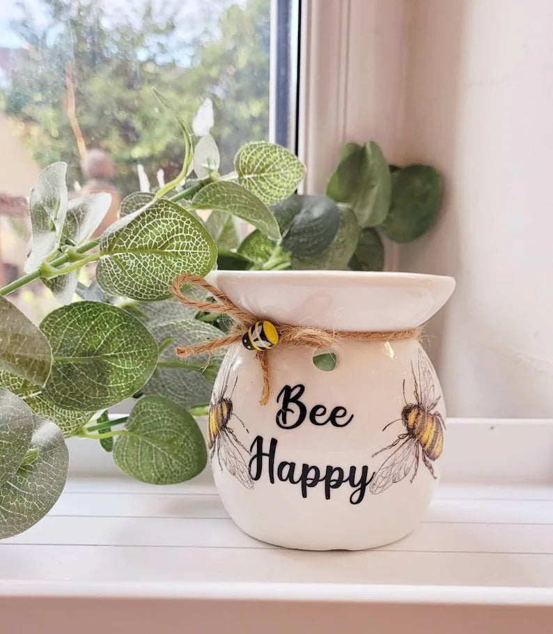'Bee Happy' Wax Burner