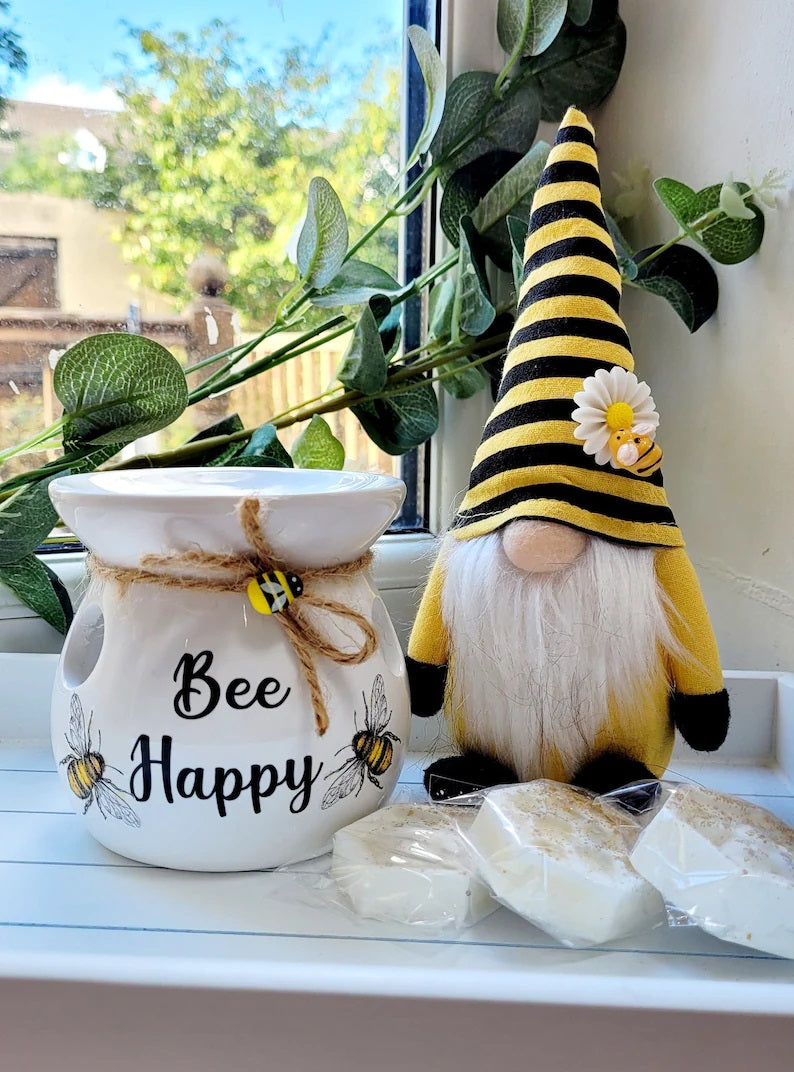 'Bee Happy' Wax Burner