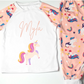 Personalised Unicorn Pyjamas