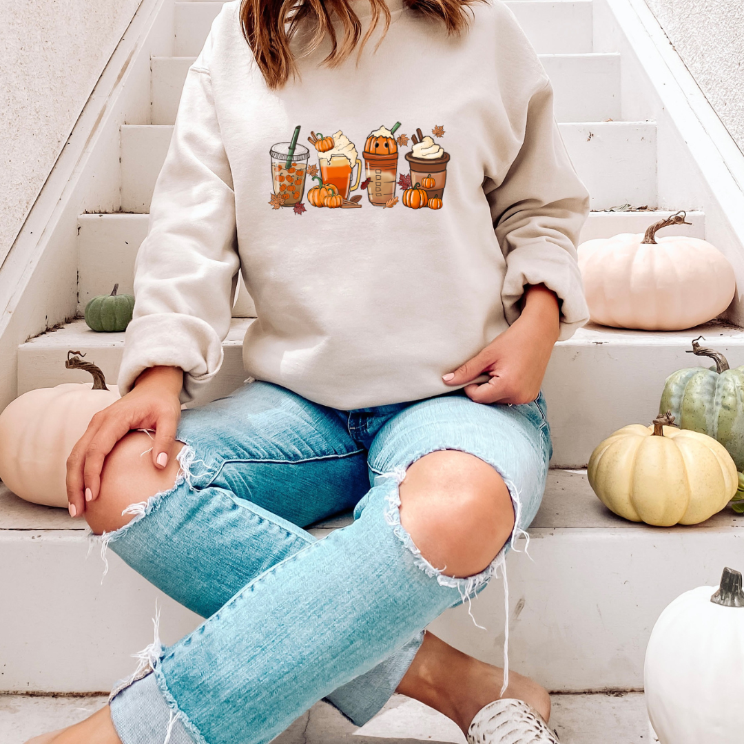 Coffee Pumpkin Sweatshirt