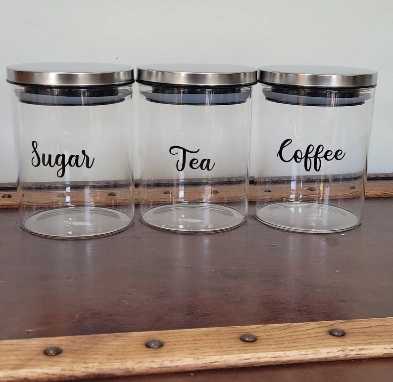750ml Glass Jars with Silver Lid