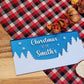 Personalised Glass Tile Christmas Sign